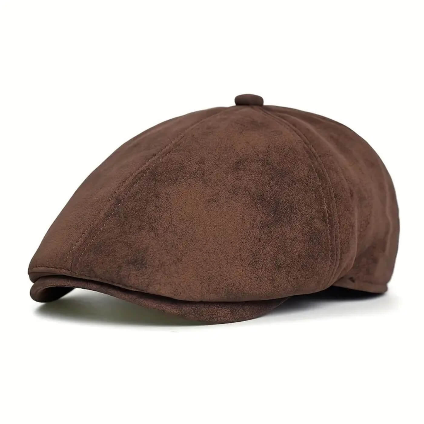 Somerset Suede Newsboy Cap