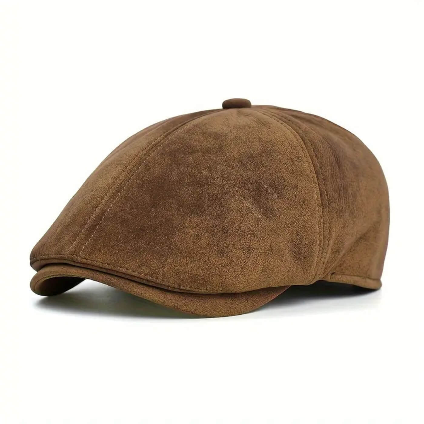 Somerset Suede Newsboy Cap