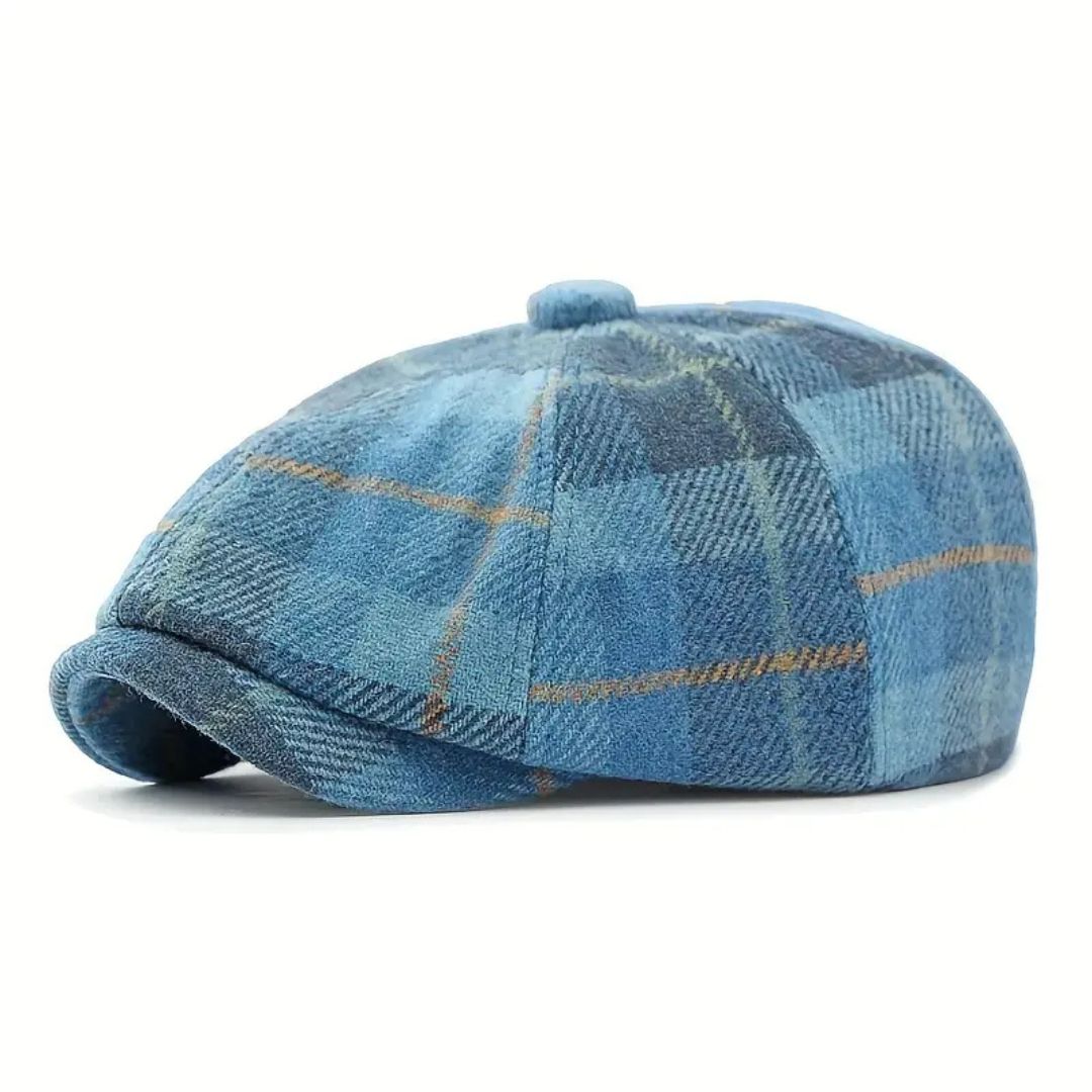 Stratford Plaid Newsboy Cap