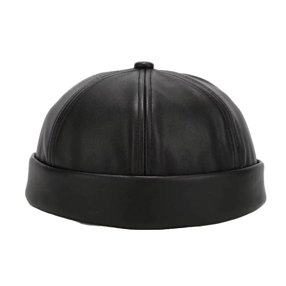 Barrett Leather Docker Cap