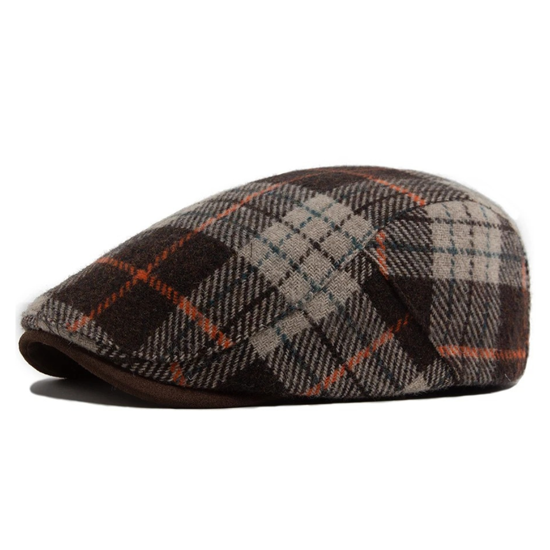 Brookfield Wool Flat Cap