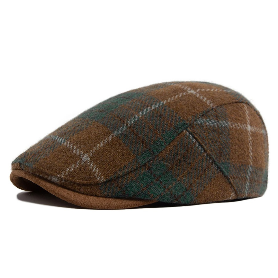 Brookfield Wool Flat Cap