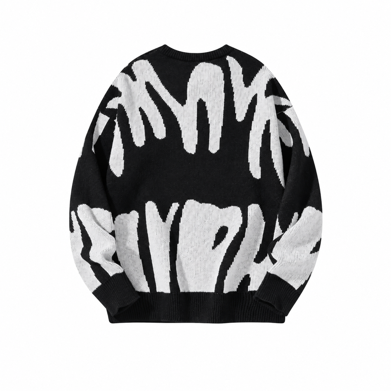 Calder Round Neck Knitted Pullover Sweater