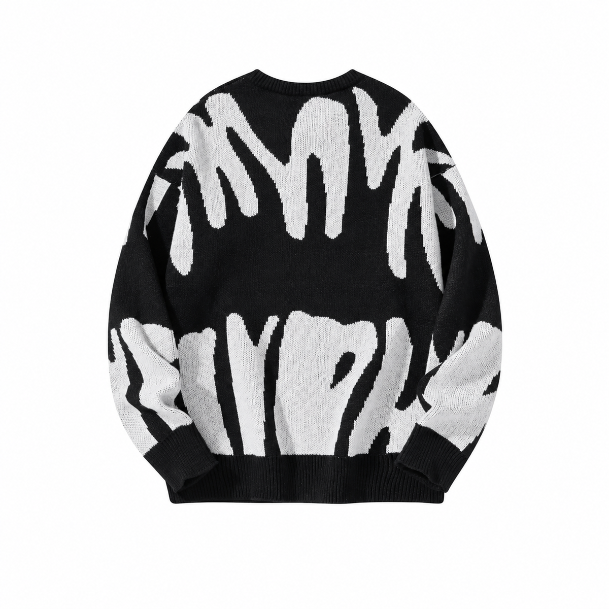 Calder Round Neck Knitted Pullover Sweater