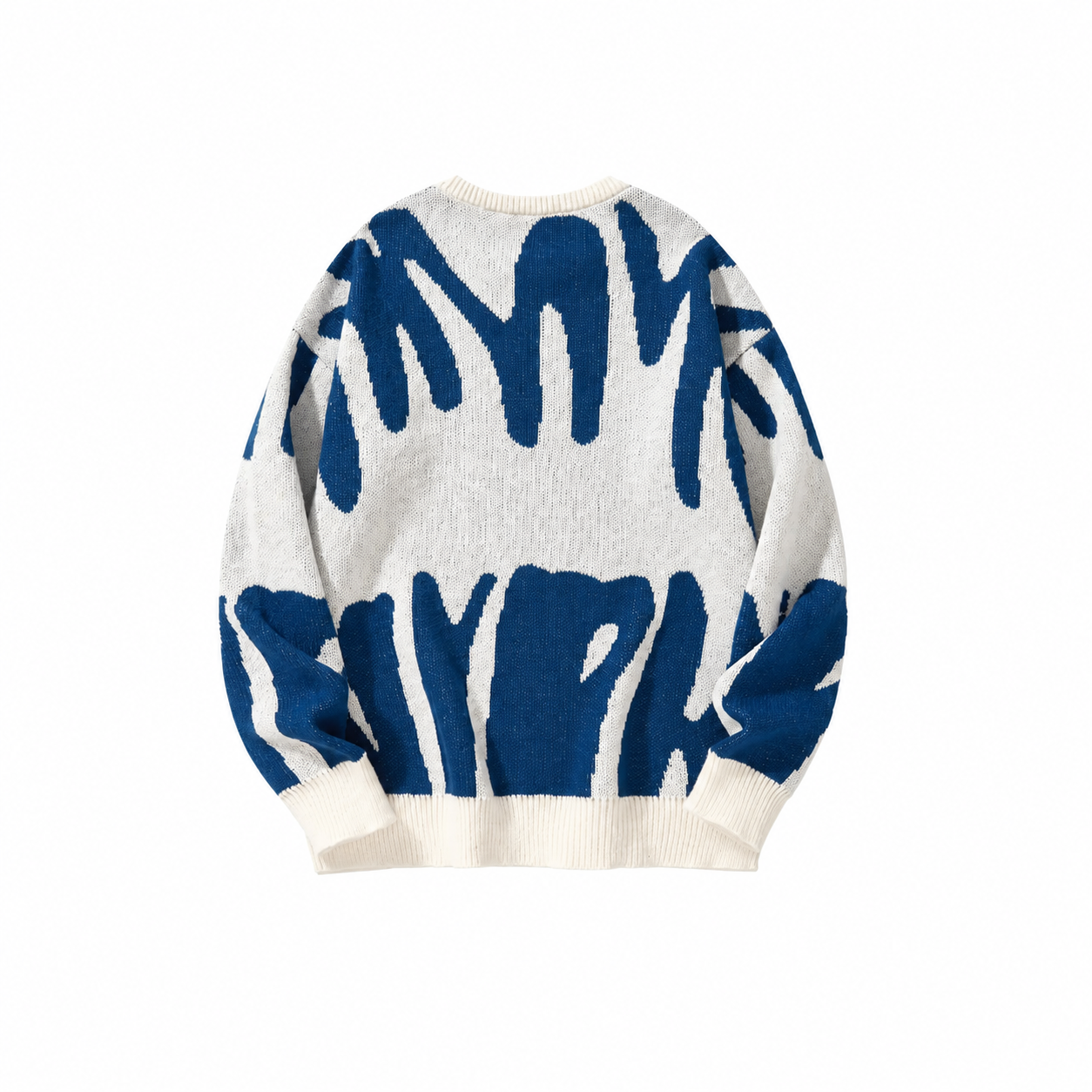 Calder Round Neck Knitted Pullover Sweater
