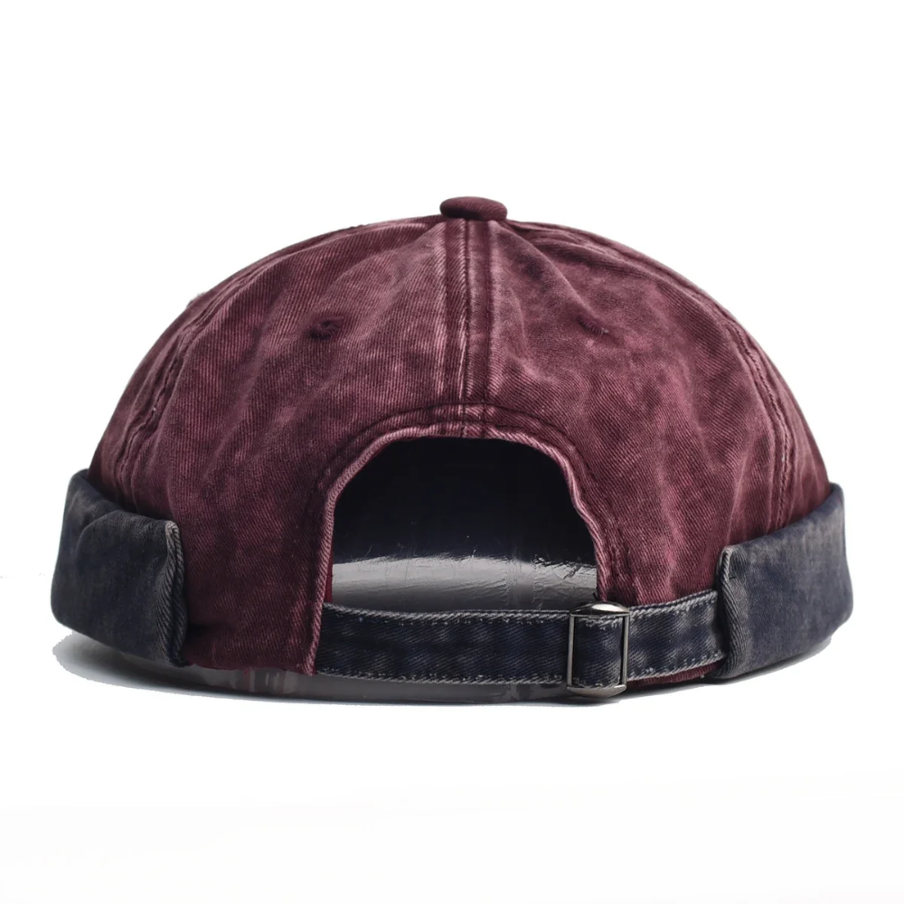 Caldwell Washed Cotton Brimless Docker Cap