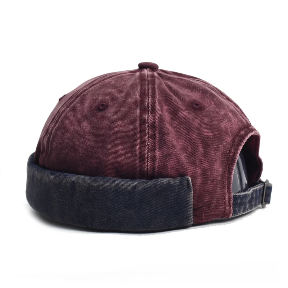 Caldwell Washed Cotton Brimless Docker Cap