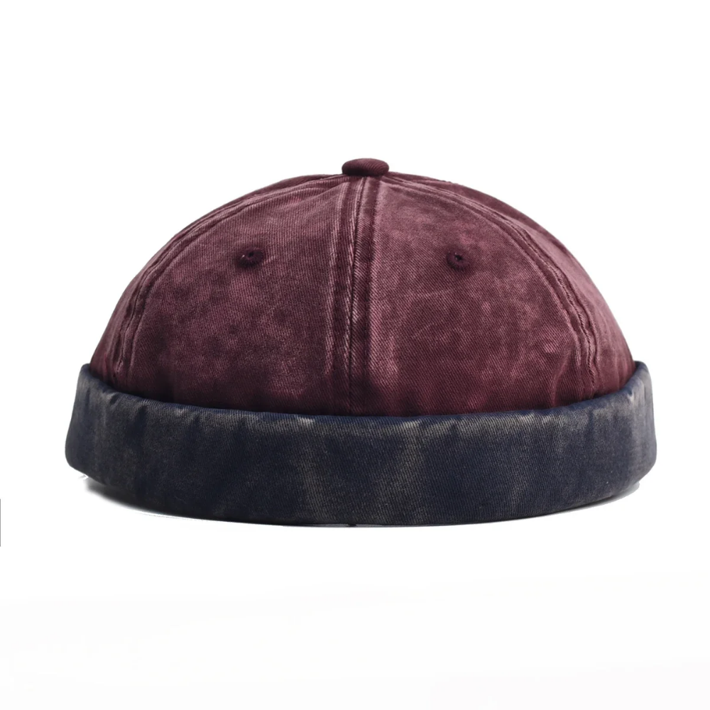Caldwell Washed Cotton Brimless Docker Cap