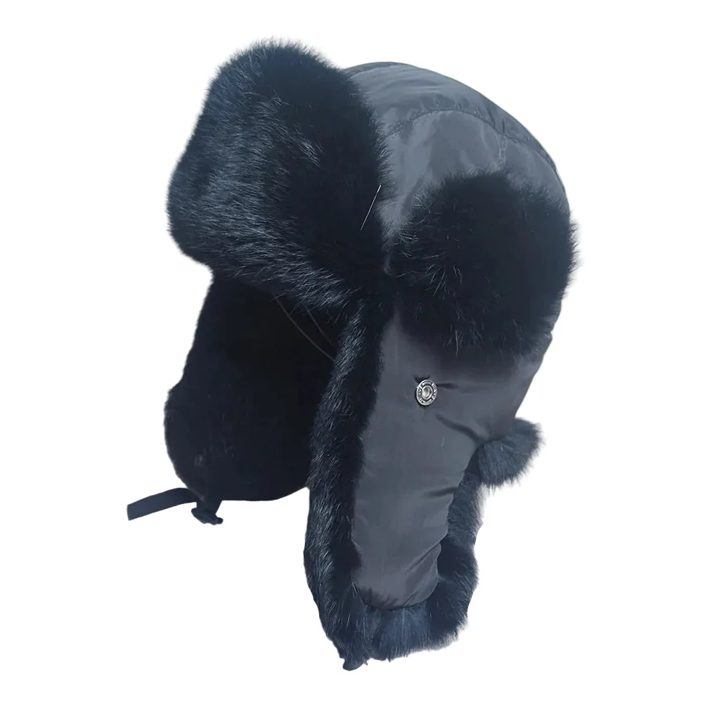 Everfrost Warm Fur Lined Trapper Hat