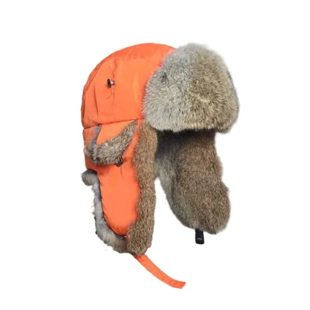 Everfrost Warm Fur Lined Trapper Hat