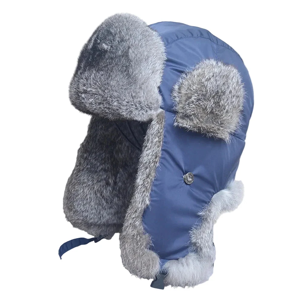 Everfrost Warm Fur Lined Trapper Hat