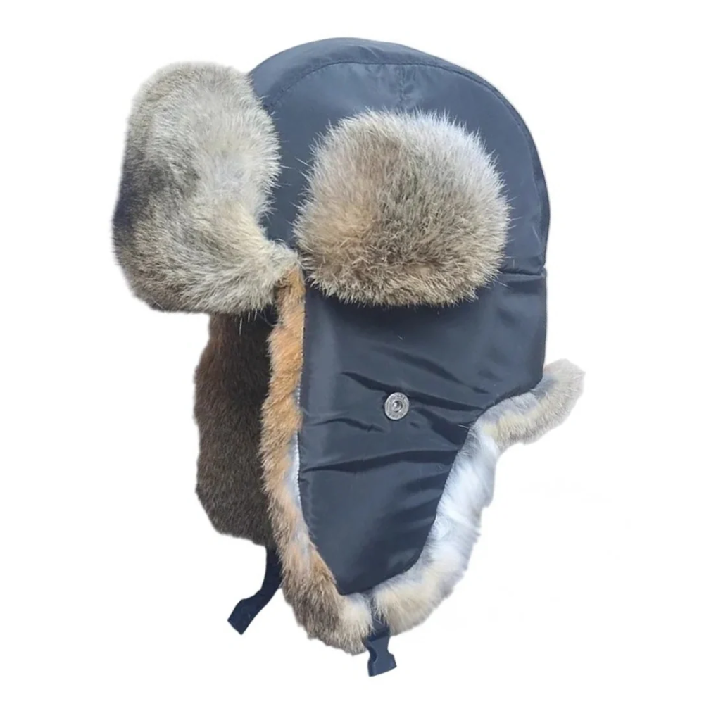 Everfrost Warm Fur Lined Trapper Hat