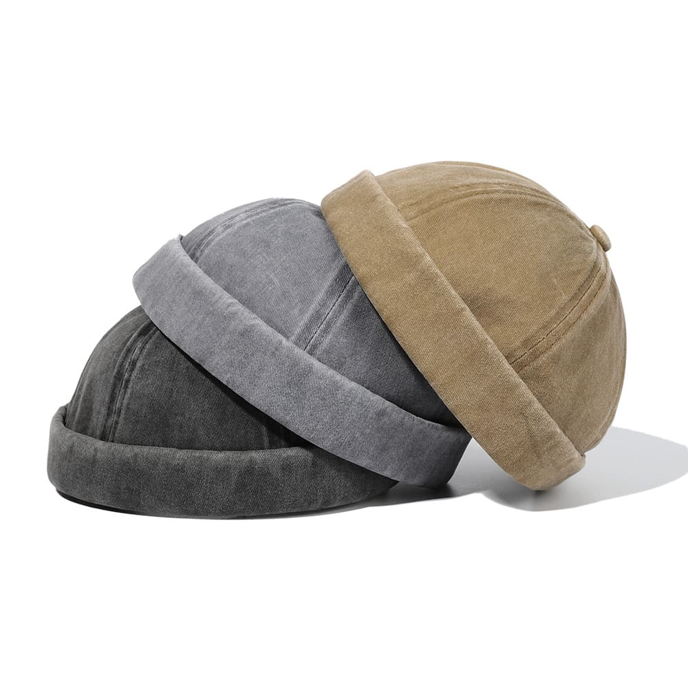 Griffin Denim Cotton Docker Cap