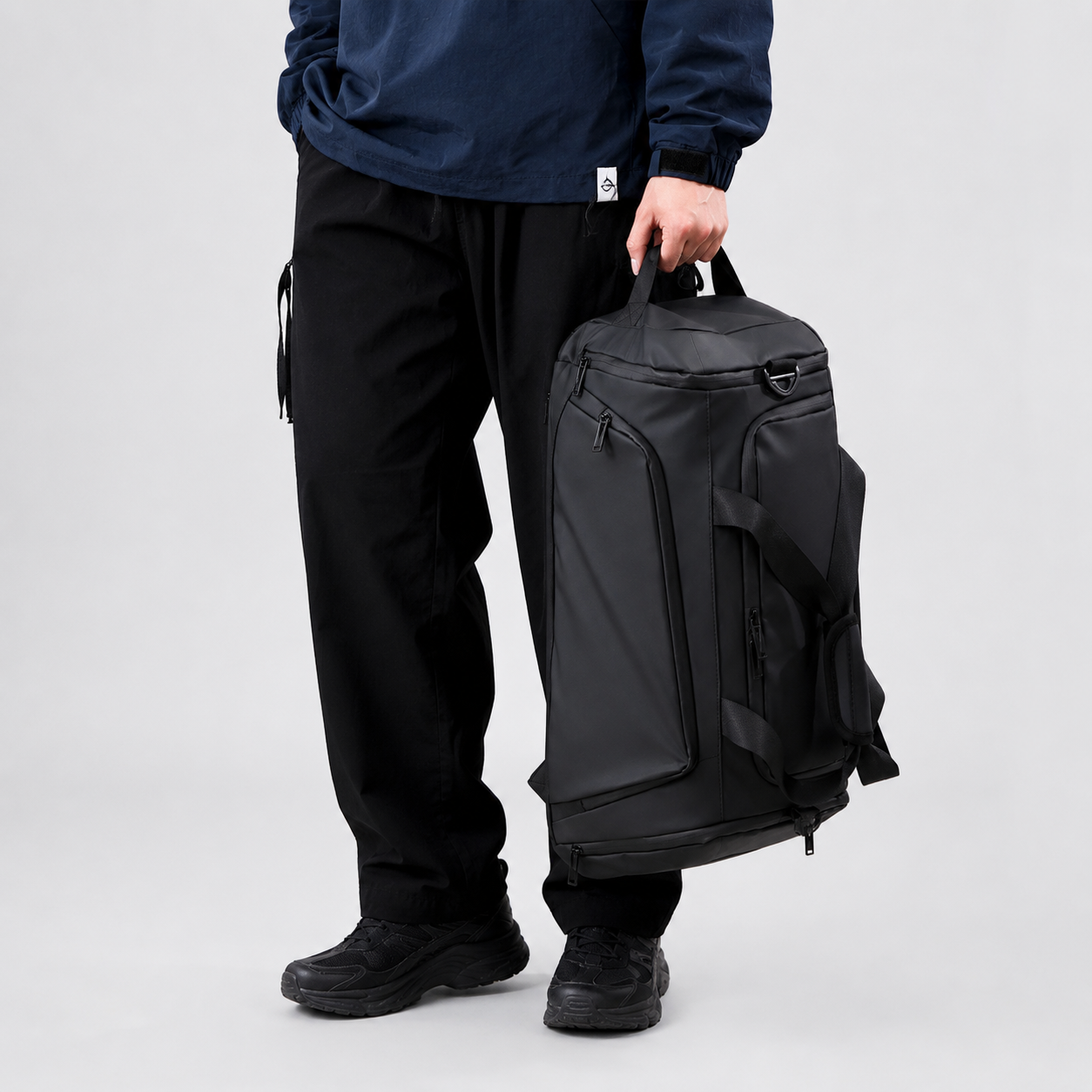 Gym Duffel Bag with Shoe & Wet Storage