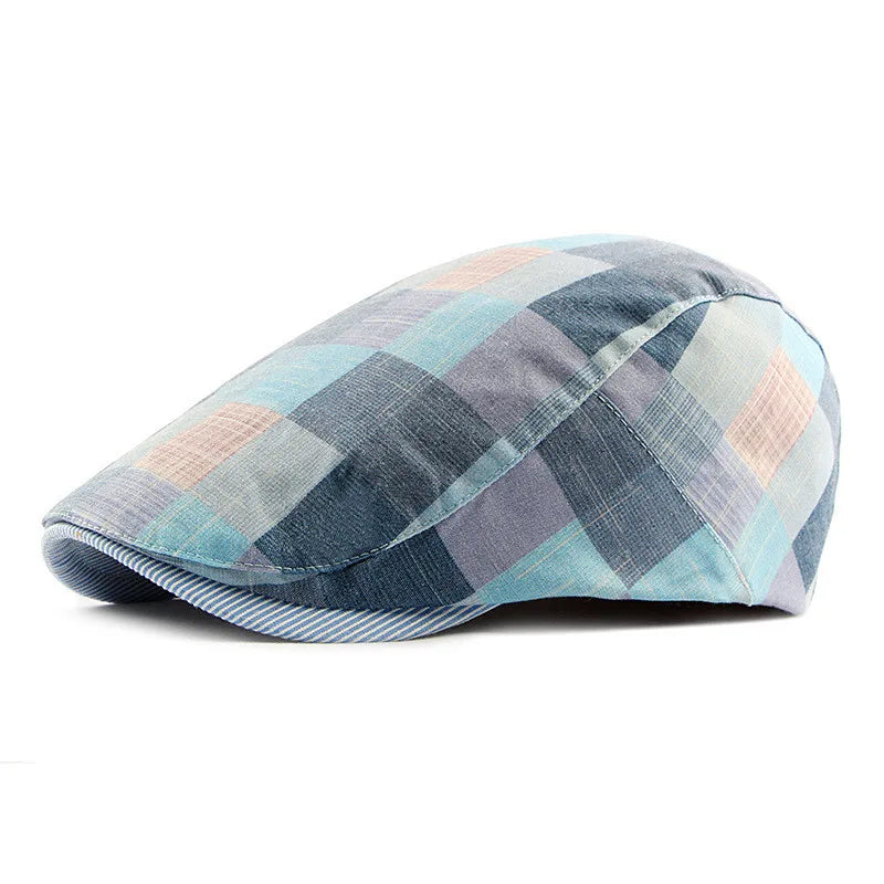 Westbrook Patchwork Flat Cap