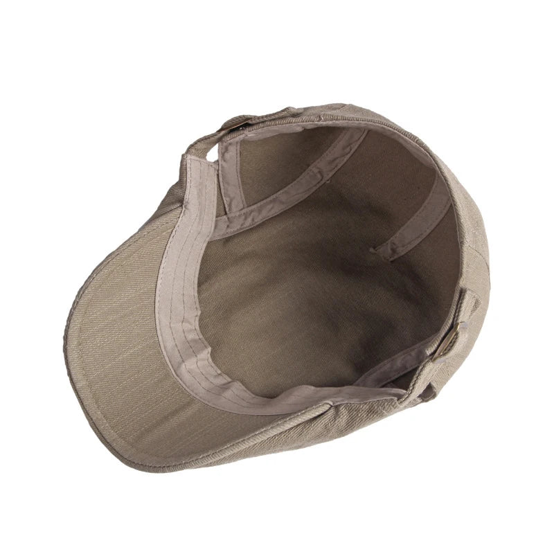 Sutherland Cotton Flat Cap