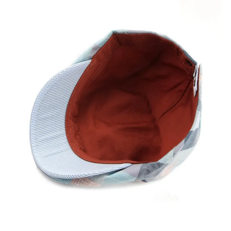Westbrook Patchwork Flat Cap