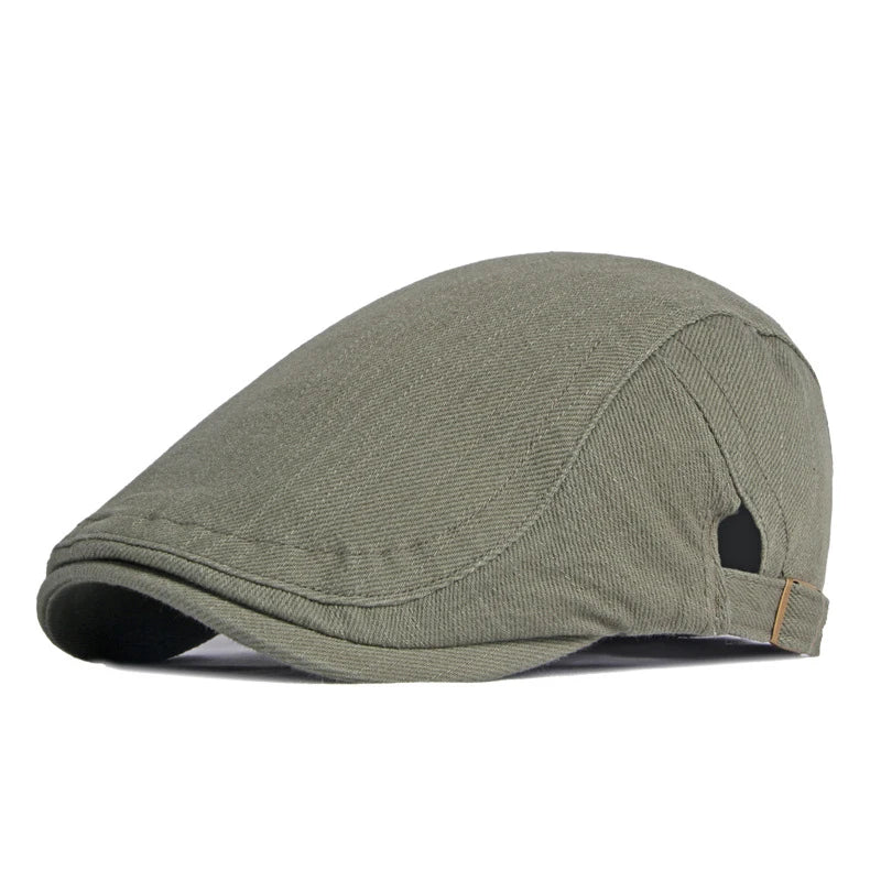 Sutherland Cotton Flat Cap