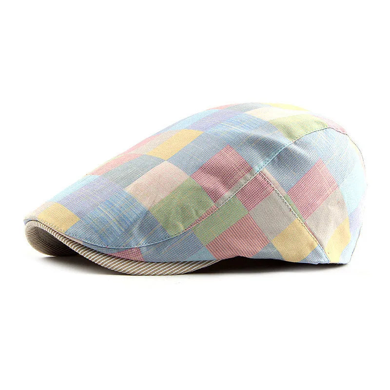 Westbrook Patchwork Flat Cap