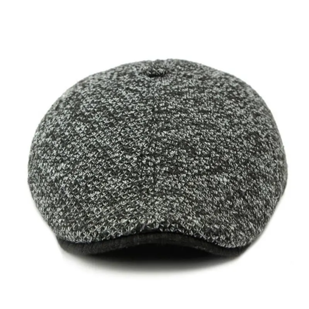 Henderson Flecked Earflap Flat Cap