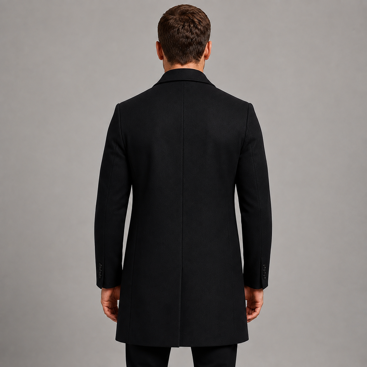 Men’s Long Tailored Outercoat