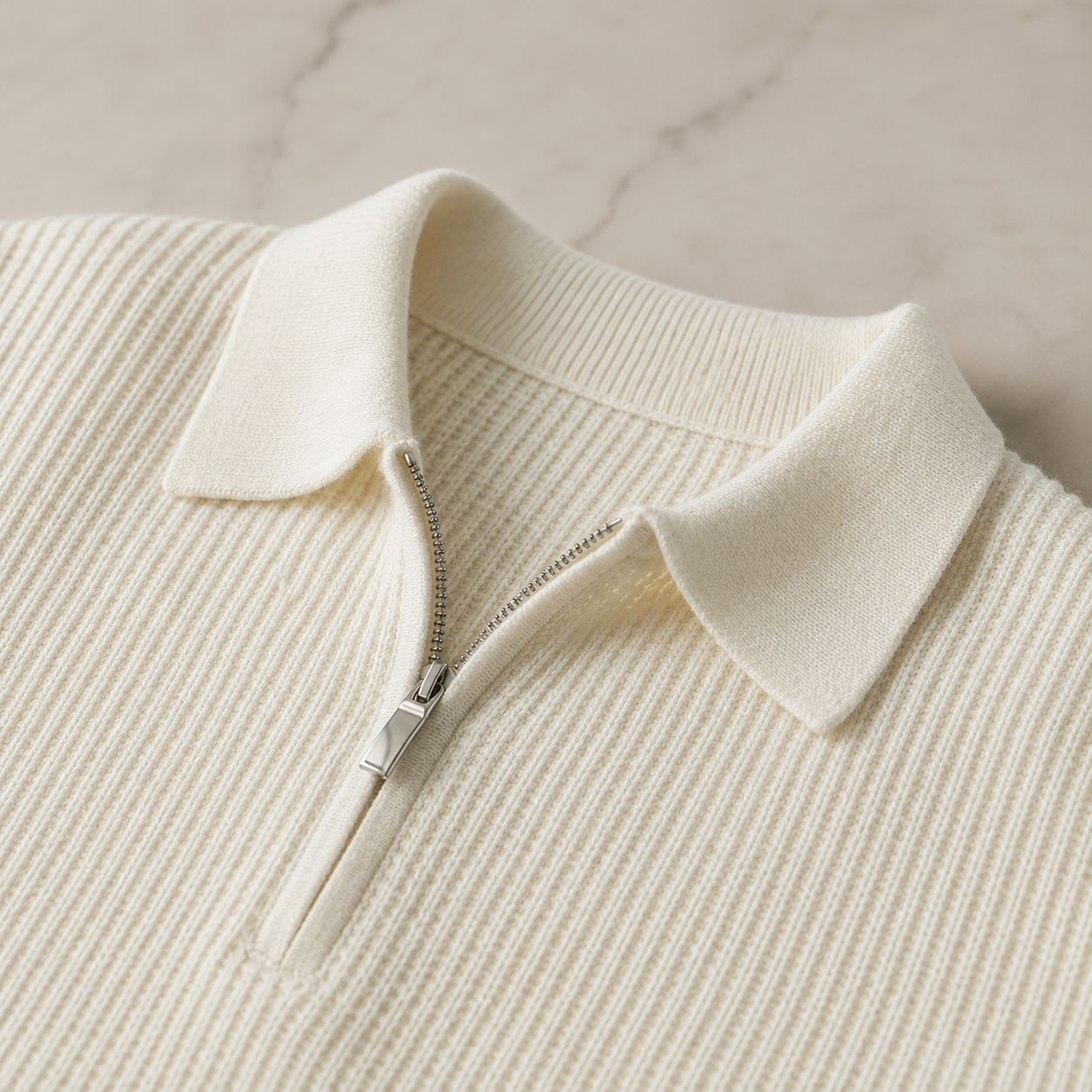 Men's Quarter Zip Sweater