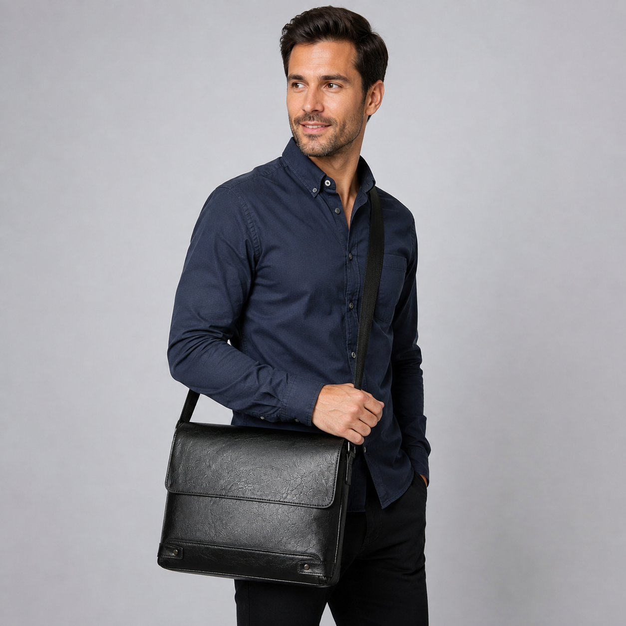 Men’s Smart Business Shoulder Bag
