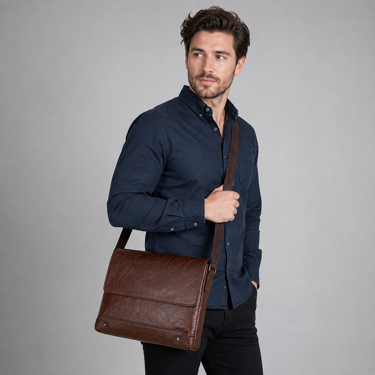 Men’s Smart Business Shoulder Bag