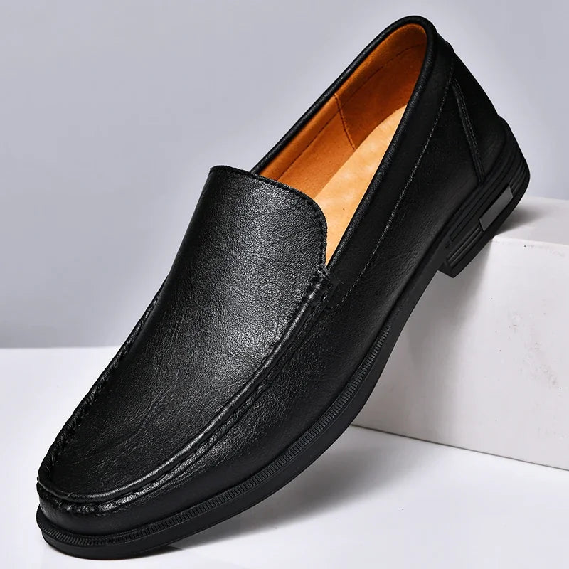 Roma Italiana Genuine Leather Loafers