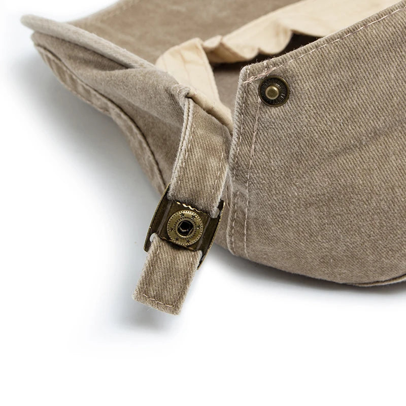 Langston Denim Flat Cap