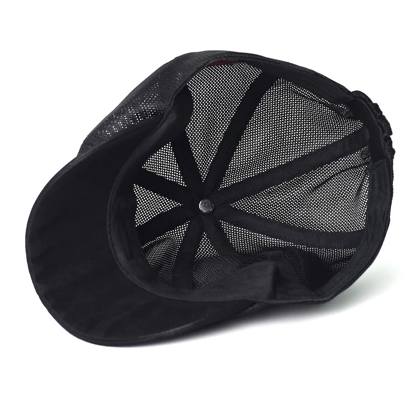 Montford Mesh Newsboy Cap