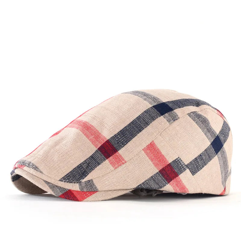 Ellington Check Flat Cap