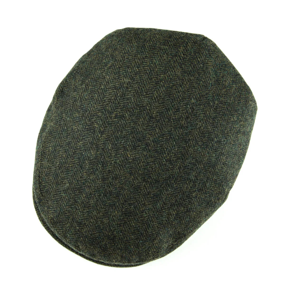 Barrow Herringbone Flat Cap Wool Blend