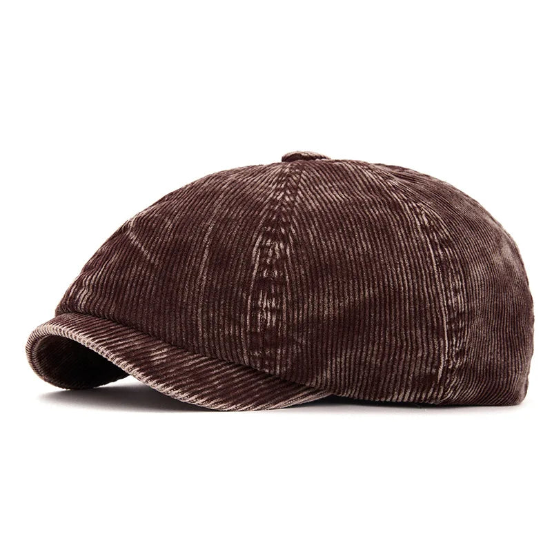 Benson Corduroy Newsboy Cap