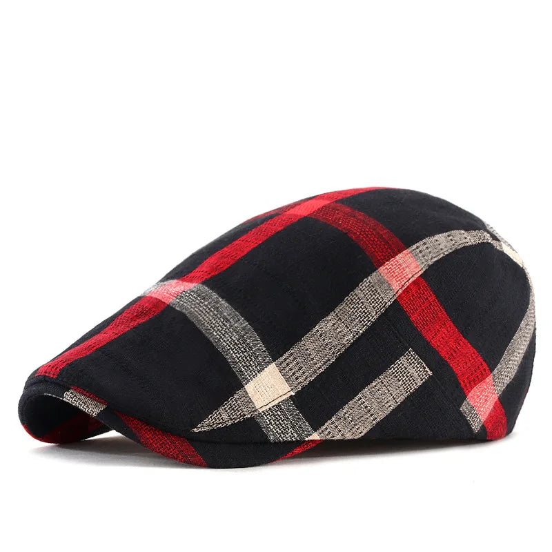 Ellington Check Flat Cap