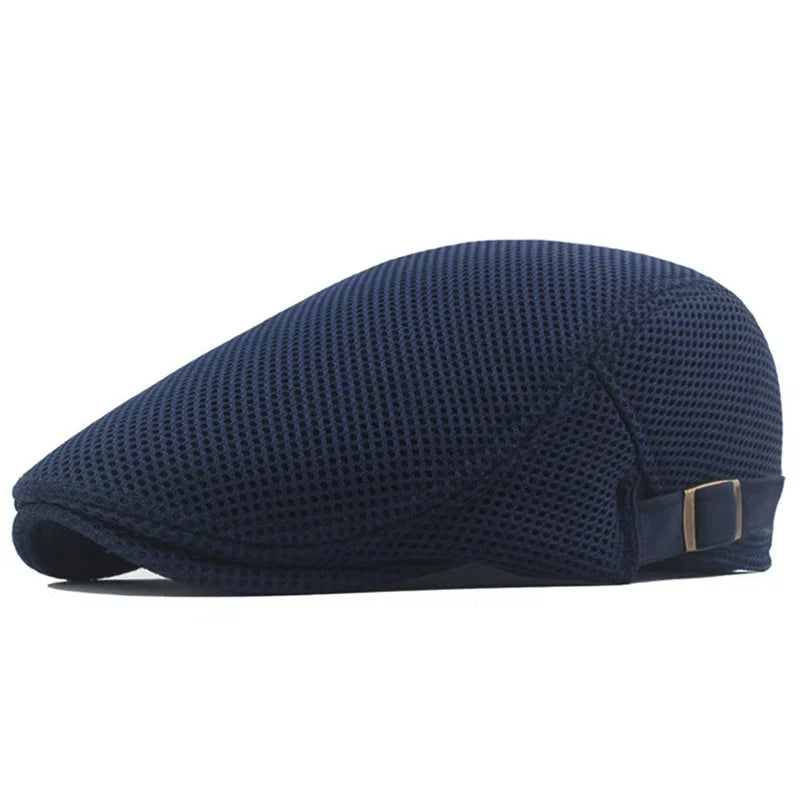Langston Mesh Flat Cap