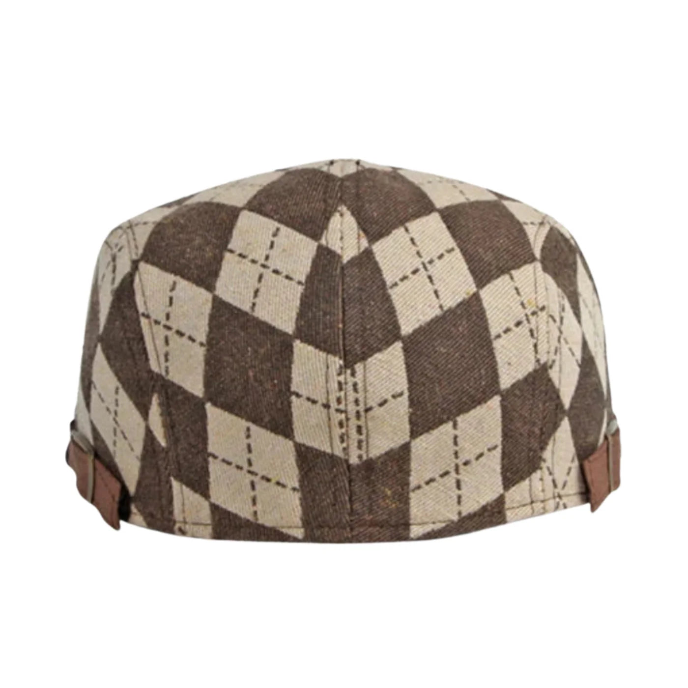 Somerton Check Driving Cap