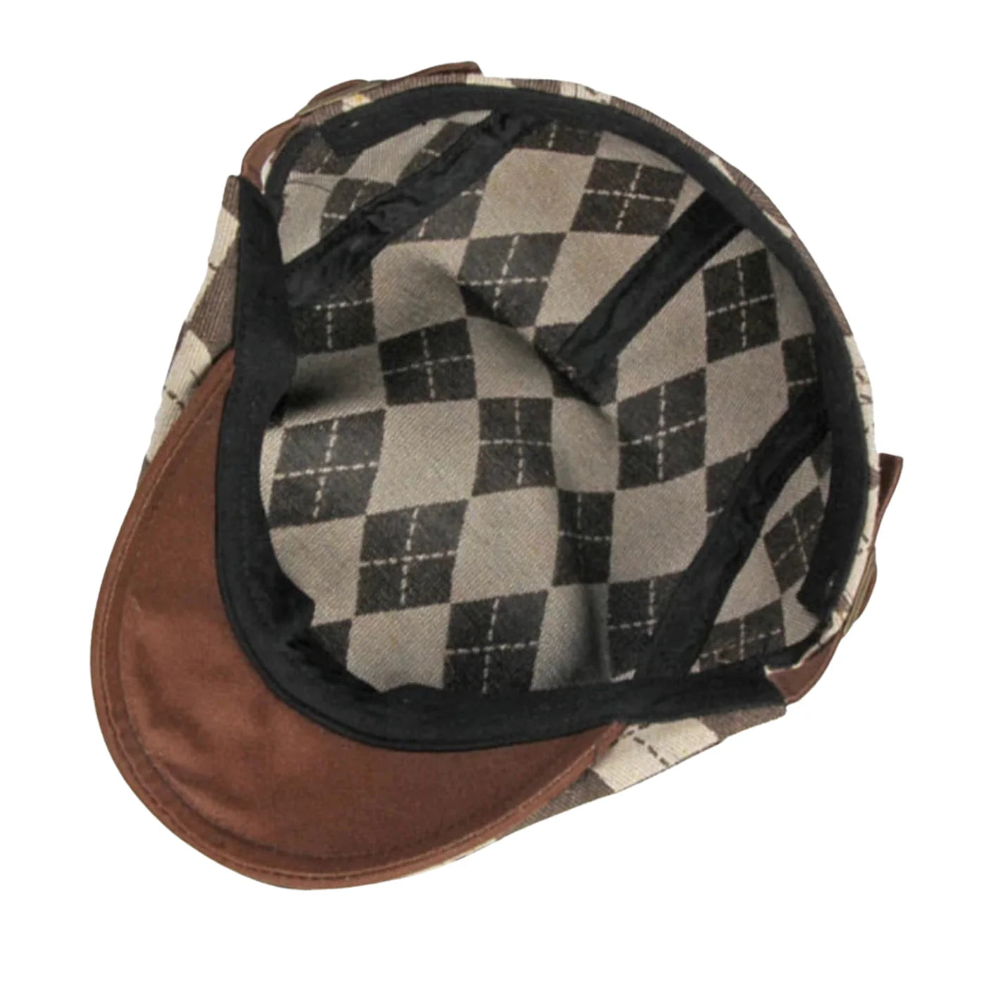 Somerton Check Driving Cap